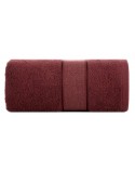 Ręcznik bawełna 70x140 Liana bordowy Eurofirany 