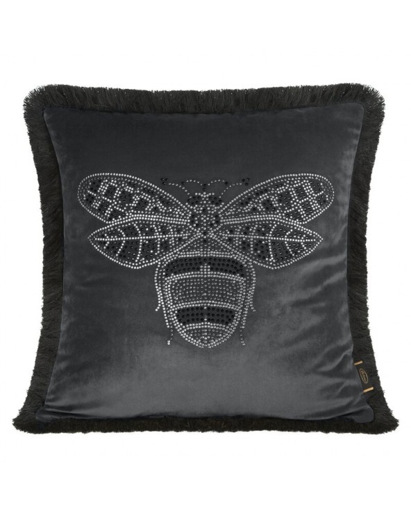 Poszewka velvet 45x45 Blink czarna Eurofirany 