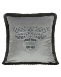 Poszewka velvet 45x45 Blink srebrna Eurofirany 