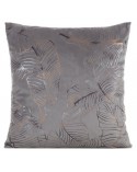Poszewka velvet 45x45 Odeta stalowa/szara Eurofirany 