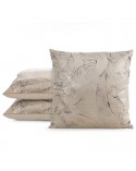 Poszewka velvet 45x45 Odeta stalowa/szara Eurofirany 