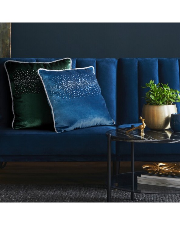 Poszewka velvet 45x45 Royal czarna Eurofirany 