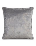 Poszewka velvet 45x45 Tulia stalowa/szara Eurofirany 