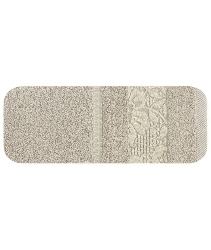 Ręcznik bawełna Sylwia 70x140 beżowy