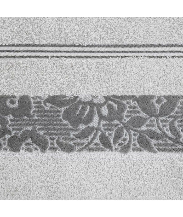 Ręcznik bawełna Sylwia 50x90 srebrny