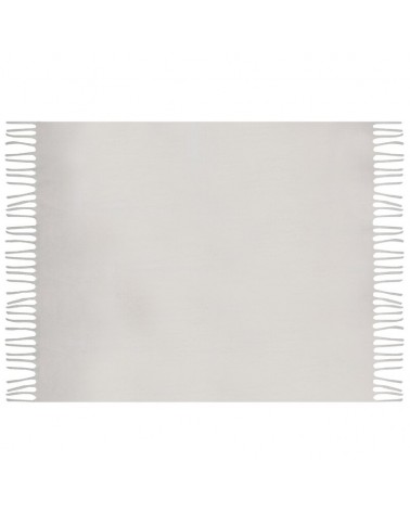 Koc z frędzlami 130x170 Moher beżowy Eurofirany 