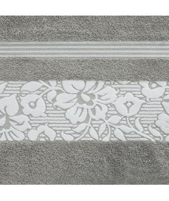 Ręcznik bawełna Sylwia 70x140 popielaty
