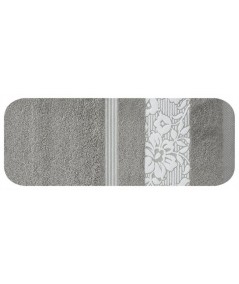 Ręcznik bawełna Sylwia 70x140 popielaty