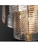 Lampa sufitowa 32x40-150cm Dalia/02 stalowa Eurofirany