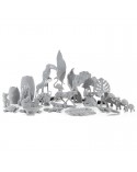 Figurka dekoracyjna 12x8x55cm Eldo 1/08 srebrna Eurofirany 