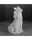 Figurka dekoracyjna 13x11x21cm Eldo 1/11 srebrna Eurofirany 