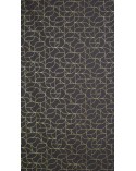 Zasłona 140x250 Evi czarna/złota Eurofirany 