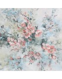 Zasłona velvet 140x270 Marisa zielona/różowa Eurofirany 