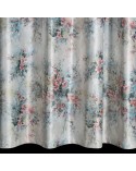 Zasłona velvet 140x270 Marisa zielona/różowa Eurofirany 