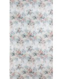 Zasłona velvet 140x270 Marisa zielona/różowa Eurofirany 