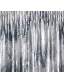 Zasłona velvet 140x270 Tina srebrna Eurofirany 