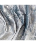 Zasłona velvet 140x270 Tina srebrna Eurofirany 