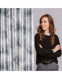 Zasłona velvet 140x270 Tina srebrna Eurofirany 