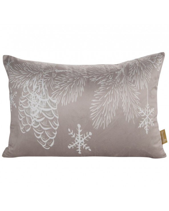 Poszewka velvet 30x50 Holly beżowa Eurofirany