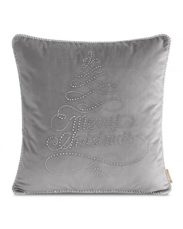 Poszewka velvet 45x45 CHP 52 stalowa/srebrna Eurofirany Poszewka velvet 45x45 CHP 52 stalowa/srebrna Eurofirany