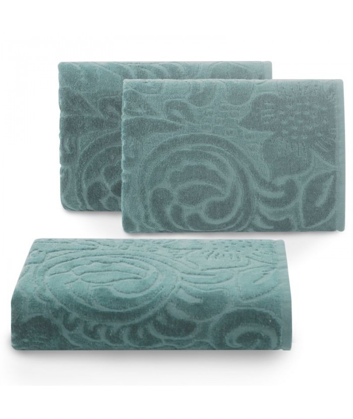 Ręcznik bawełna Kalina 70x140 mietowy