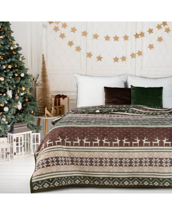 Koc bawełna 150x200 Santa 9 Eurofirany 