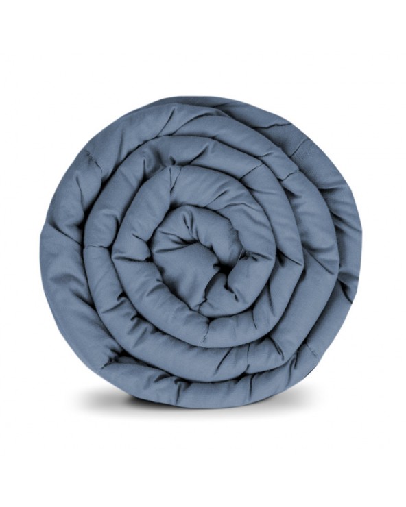 Kołdra obciążeniowa 150x220 10kg Gravity Steel Blue letnia
