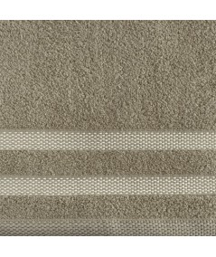 Ręcznik bawełna Riki 50x90 jasnobrązowy