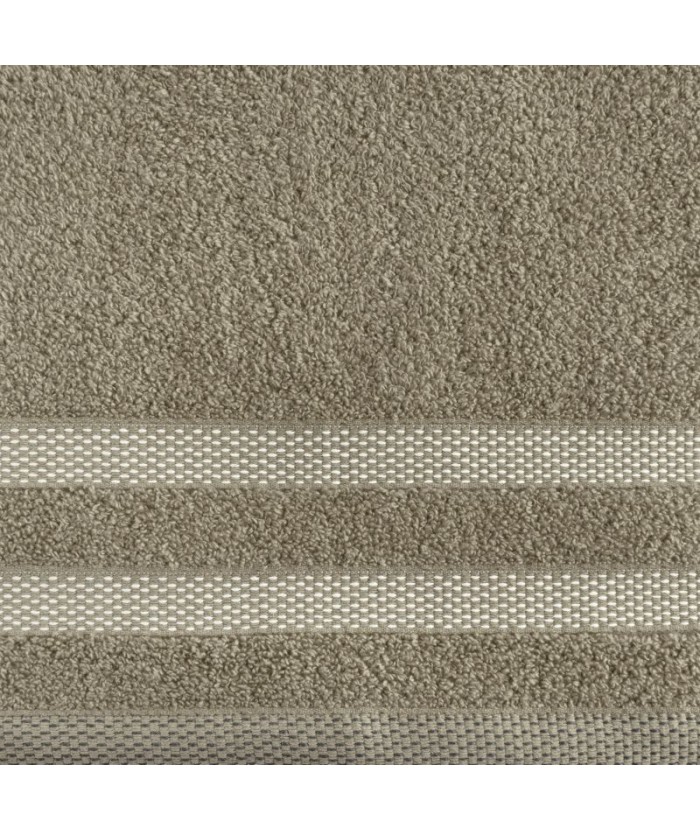 Ręcznik bawełna Riki 70x140 jasnobrązowy