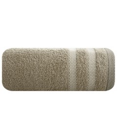 Ręcznik bawełna Riki 70x140 jasnobrązowy