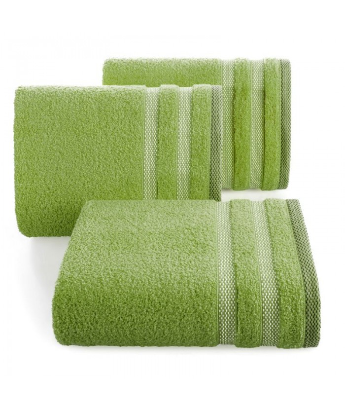 Ręcznik bawełna Riki 70x140 oliwkowy