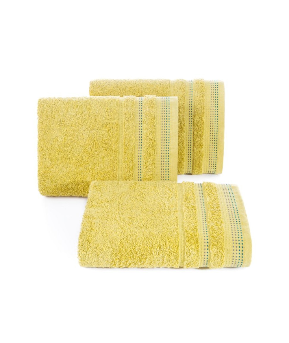 Ręcznik bawełna Pola 70x140 musztardowy