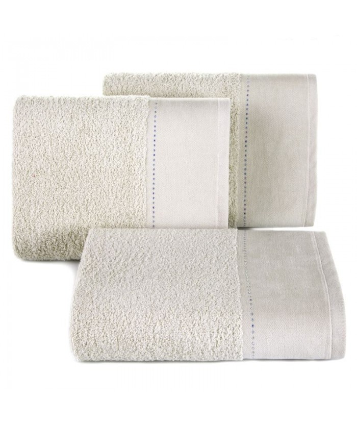 Ręcznik bawełna Karina 70x140 beżowy