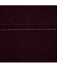 Ręcznik bawełna Karina 70x140 bordowy