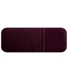 Ręcznik bawełna Karina 70x140 bordowy