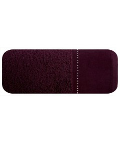 Ręcznik bawełna Karina 70x140 bordowy