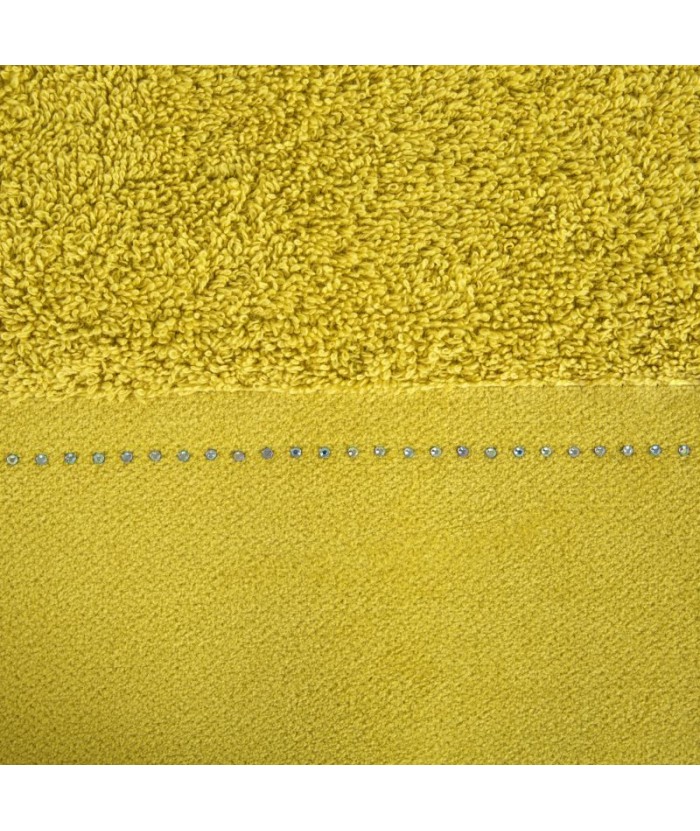 Ręcznik bawełna Karina 70x140 musztardowy