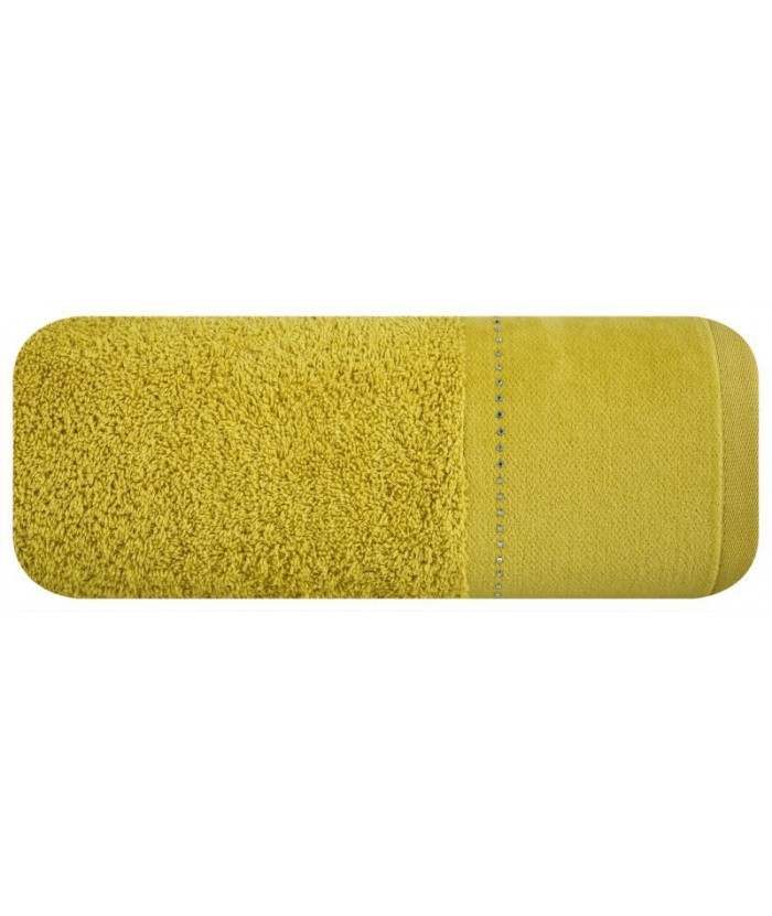 Ręcznik bawełna Karina 70x140 musztardowy