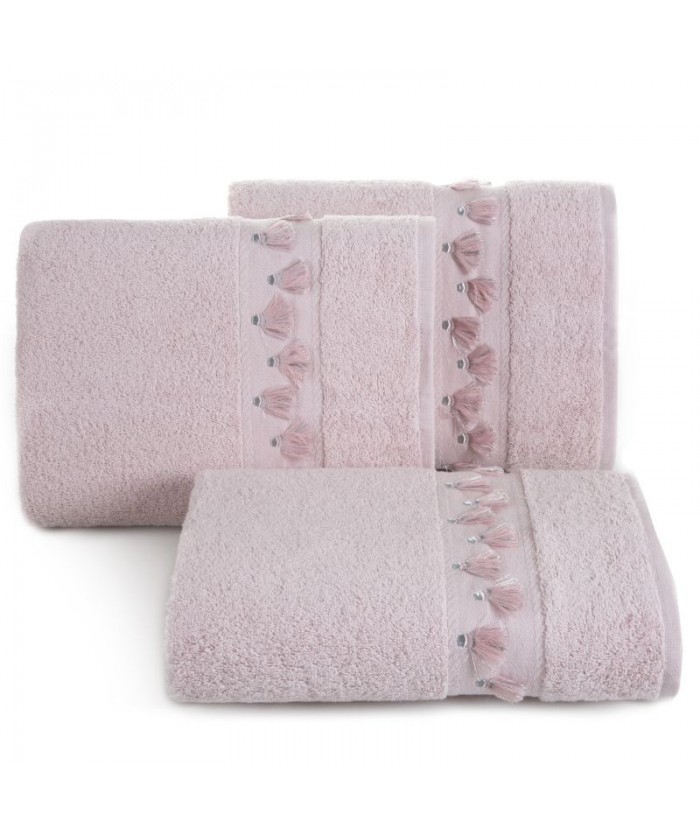 Ręcznik bawełna Anabel 70x140 pudrowy