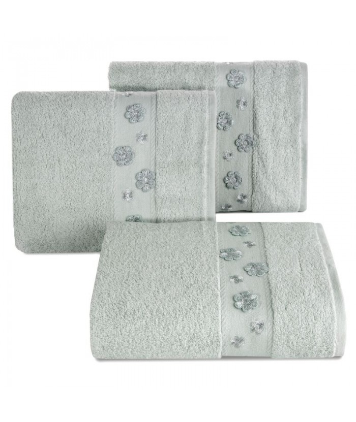 Ręcznik bawełna Dakota 70x140 srebrny