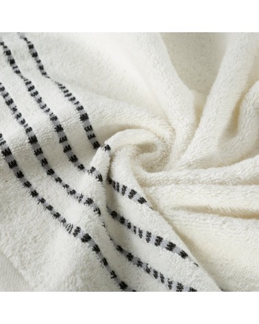 Ręcznik bawełna 30x50 Fiore kremowy Eurofirany 