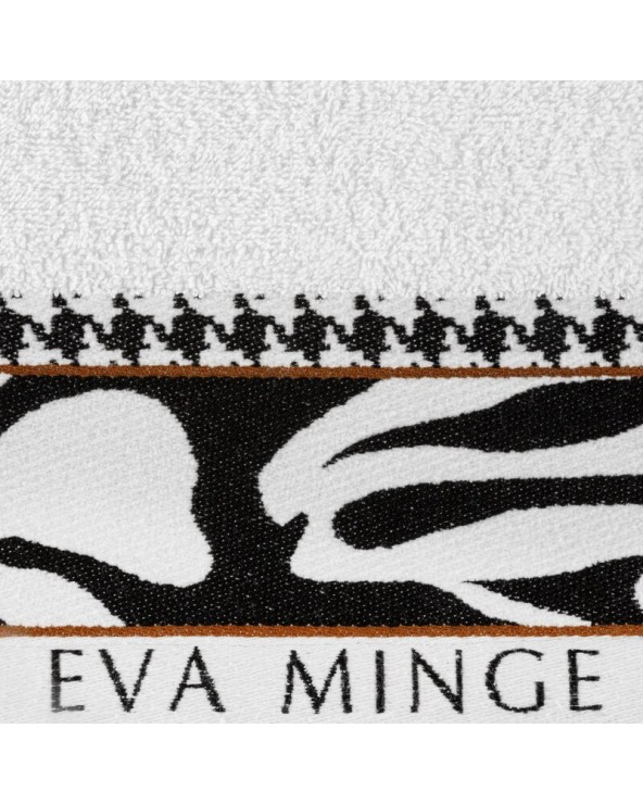 Ręcznik bawełna 30x50 Eva6 czarny Eurofirany 