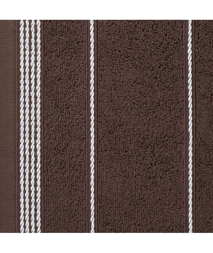 Ręcznik bawełna Mira 70x140 brązowy