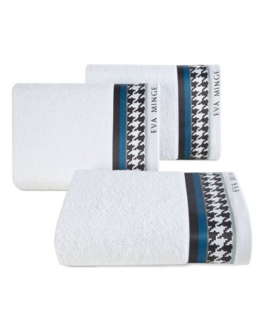 Ręcznik bawełna 30x50 Eva8 biały Eurofirany 