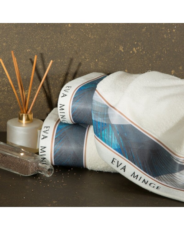 Ręcznik bawełna 30x50 Eva4 kremowy Eurofirany 