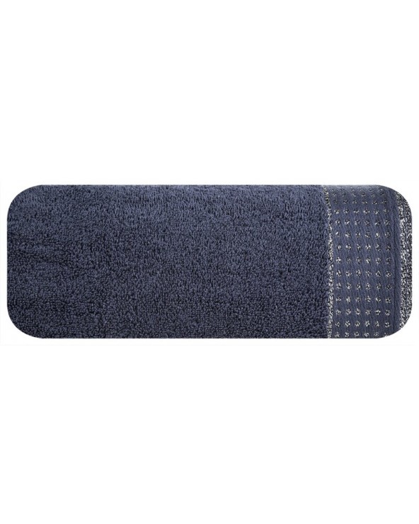 Ręcznik bawełna 50x90 Luna granatowy Eurofirany 