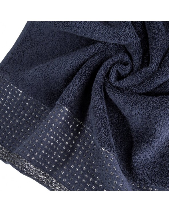 Ręcznik bawełna 50x90 Luna granatowy Eurofirany 