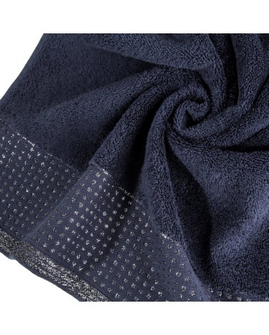 Ręcznik bawełna 50x90 Luna granatowy Eurofirany 