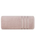 Ręcznik bawełna 50x90 + 70x140 kpl 2 szt Loca pudrowy Eurofirany