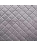 Narzuta velvet 70x160 Luiz 5 srebrna Eurofirany  